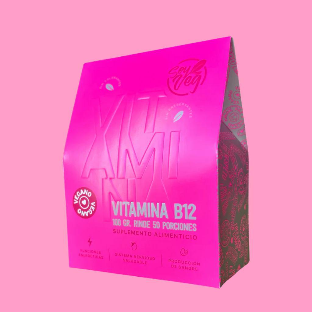 Vitamina B12 en polvo 50 porciones – Esencial para tu bienestar