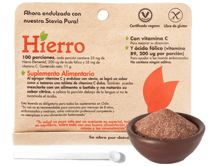 Hierro 25 mg – 100 porciones