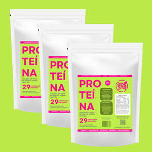 Proteína de soya sin sabor 3 Kg 90 porciones– Más proteína, más ahorro