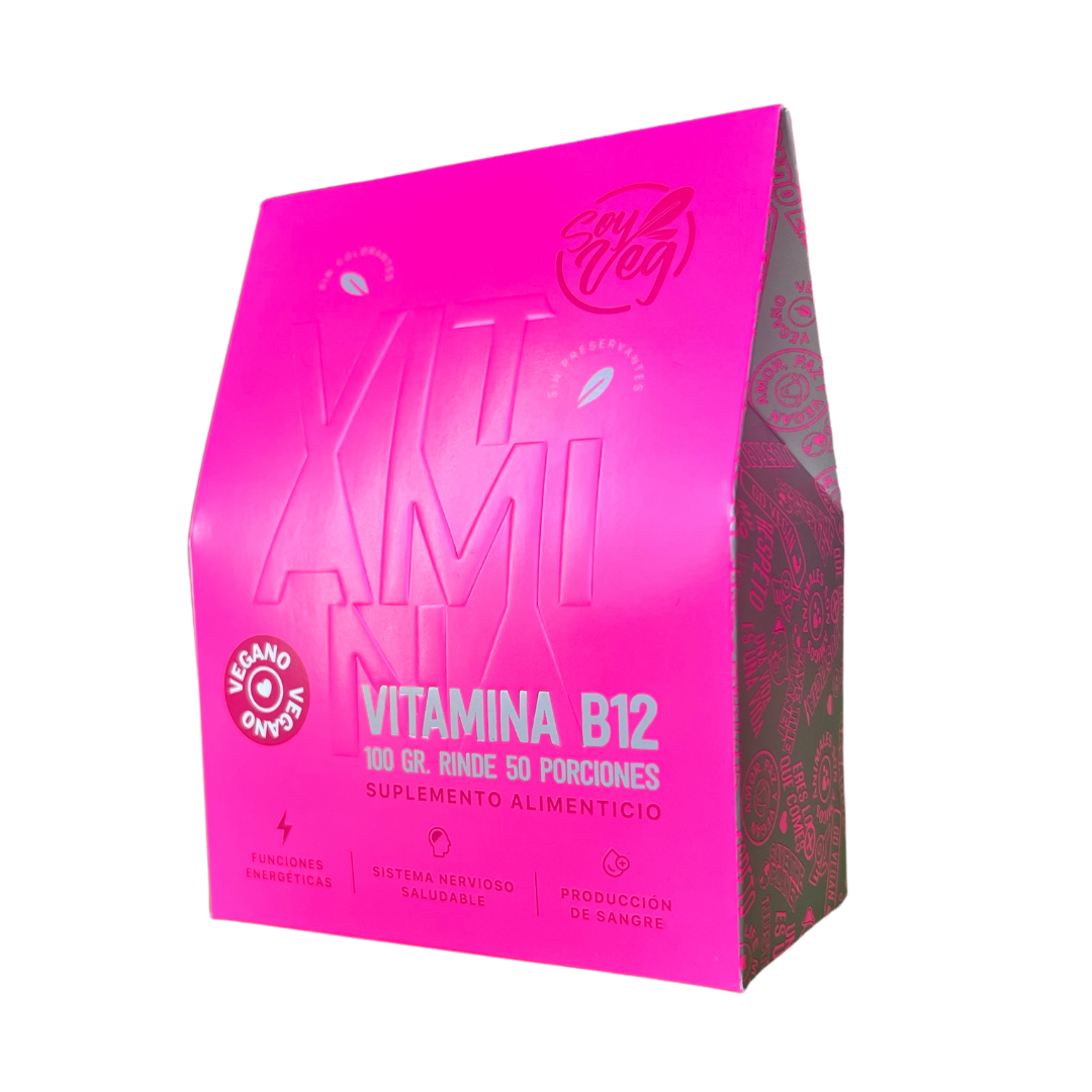 Vitamina B12 en polvo 50 porciones – Esencial para tu bienestar
